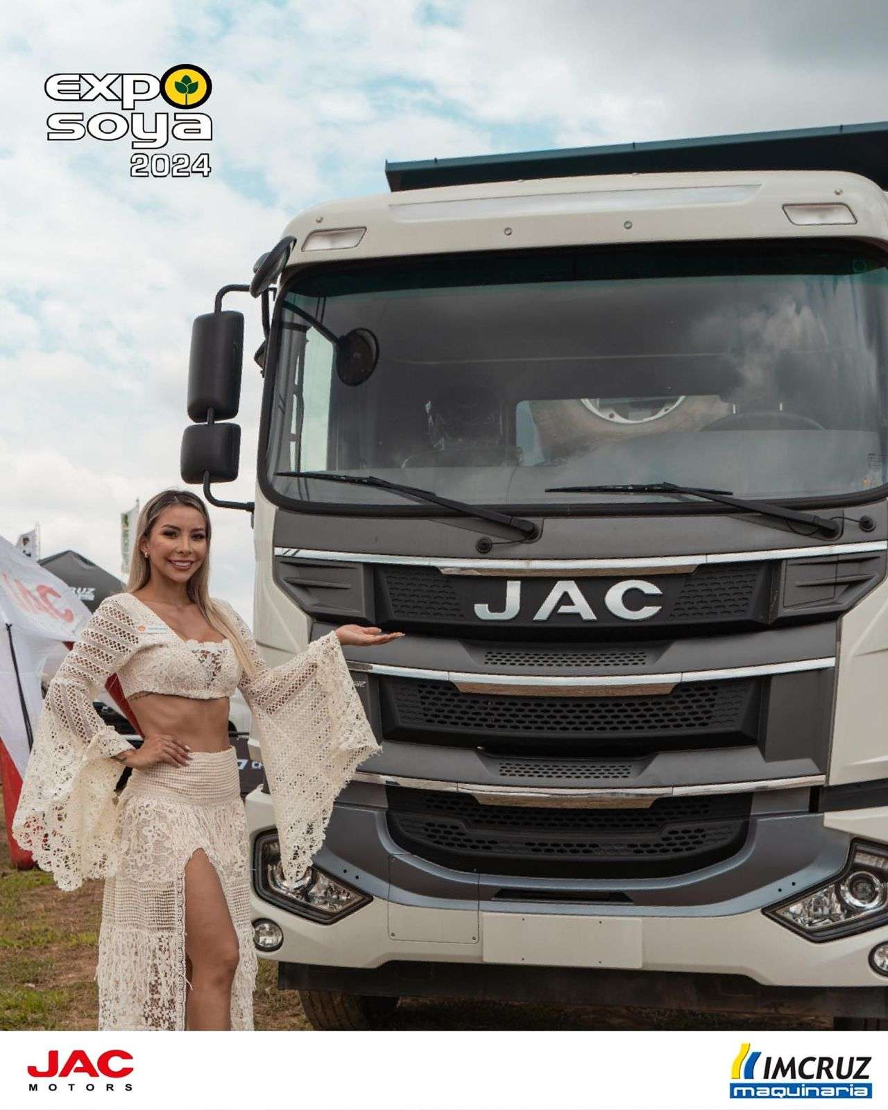 Lee más sobre el artículo Camiones JAC presente en Exposoya 2024